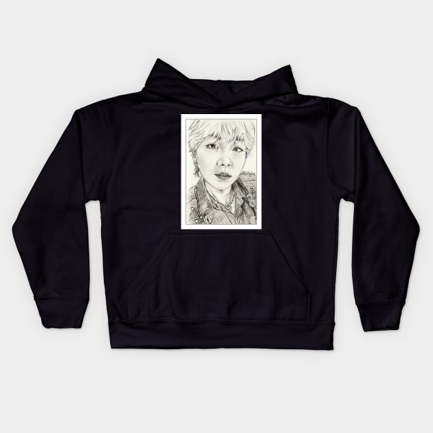 Permission to Dance Selca Kids Hoodie by emopod